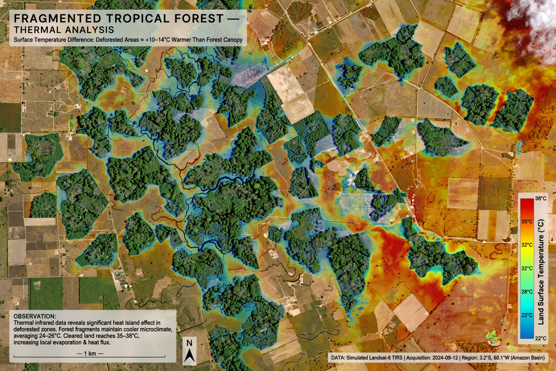 Forest fragmentation